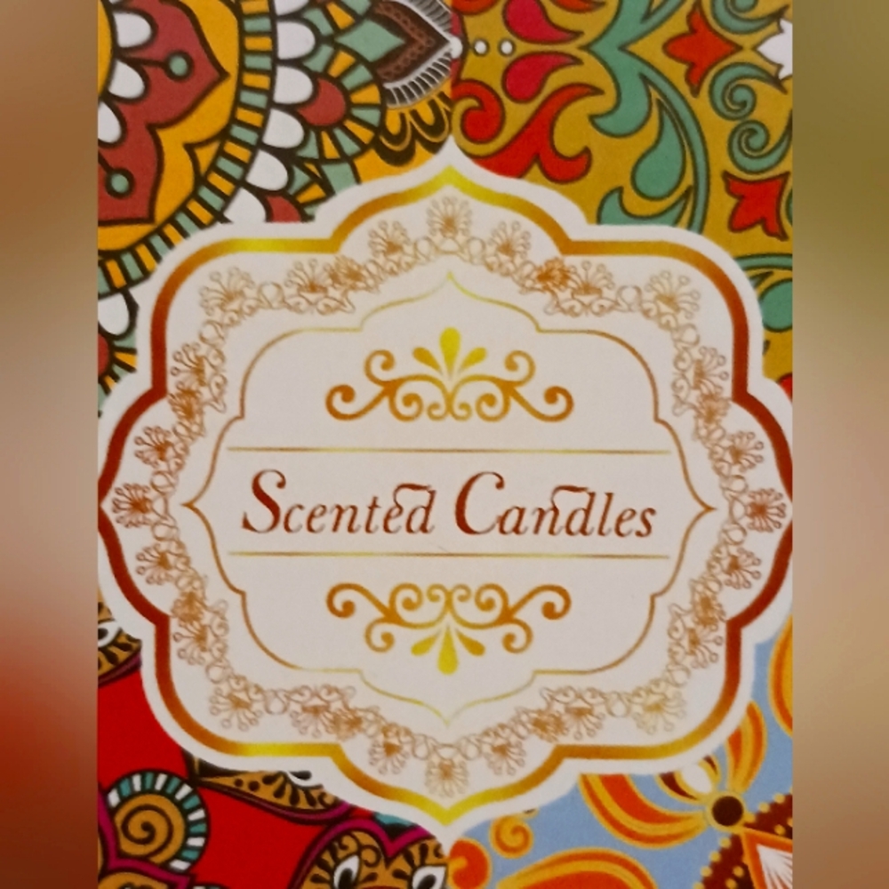 Colorful Scented Candles NEW IN BOX